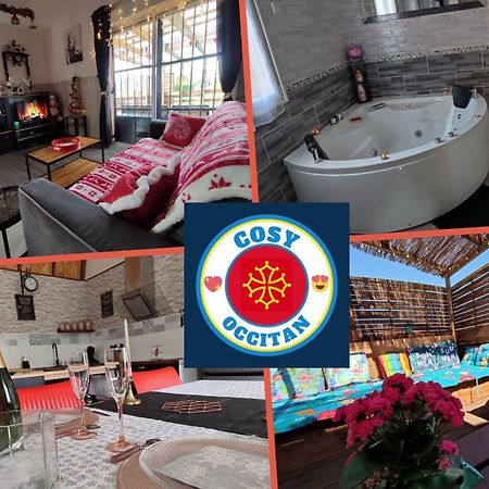 Le Cosy Occitan Villa Chaleureuse Independante Baignoire Terrasse Jardin Carcassonne Buitenkant foto